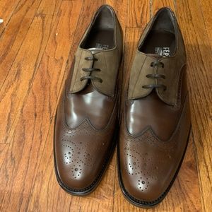 Salvatore Ferragamo Fillmore Wingtip Brogues 8.5E